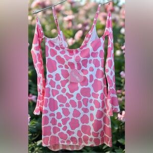 NWT Small Dolls Kill Sugar Thrillz Cattle Drive Diva Mini Dress